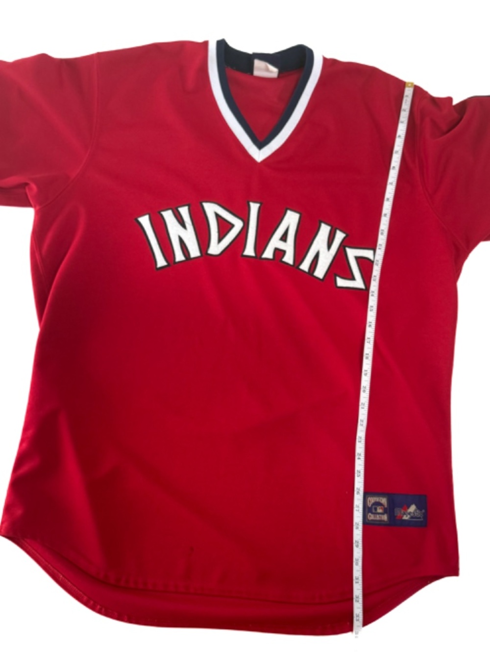 Cleveland Indians Jersey 2XL Cooperstown Collection by Majestic - Picture 5 of 6